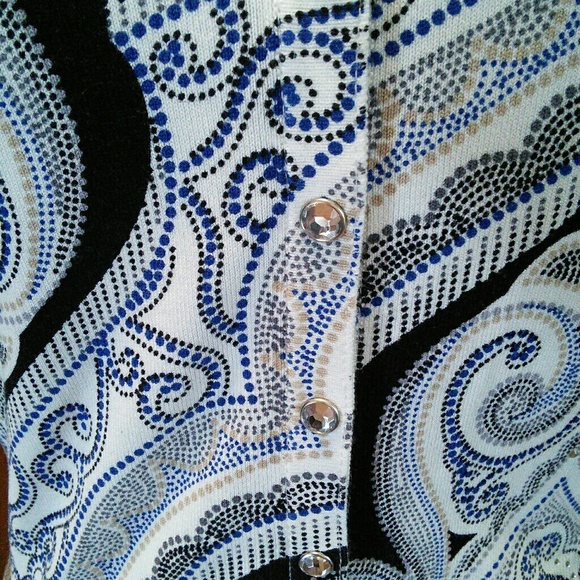 ⭐ Paisley patterned cardigan - Picture 5 of 5